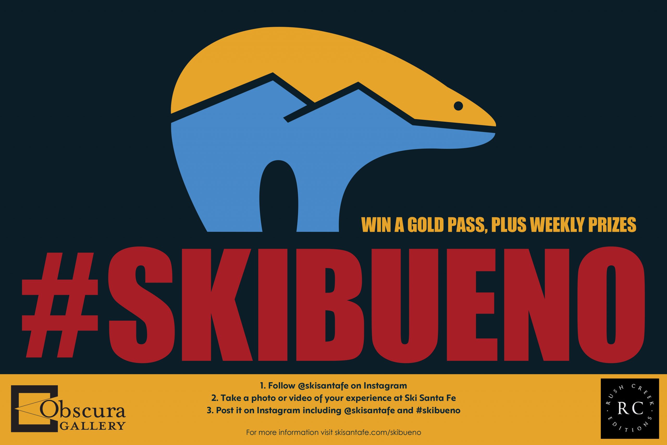 Ski Bueno Contest Poster